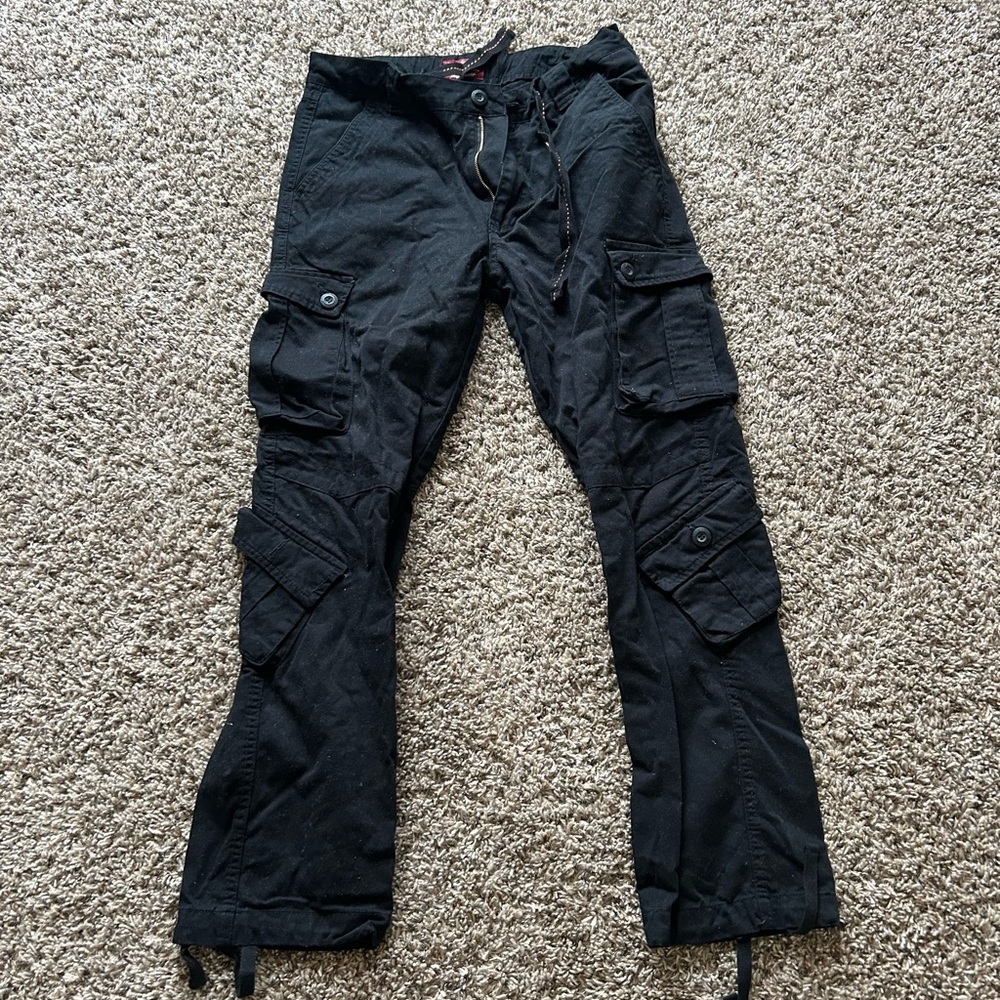 Black Cargo Pants